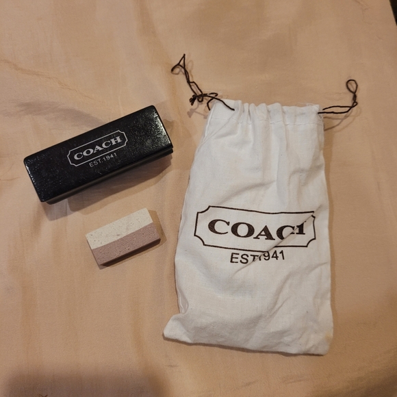 Coach Small Hobo Suede with free Coach Suede Care Kit - Picture 3 of 5